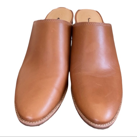 Madewell the Harper Mule heels j8560 brown leather - Picture 3 of 3